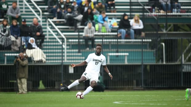 No. 8 Michigan State men's soccer  (PHOTO:  MSU SID)
